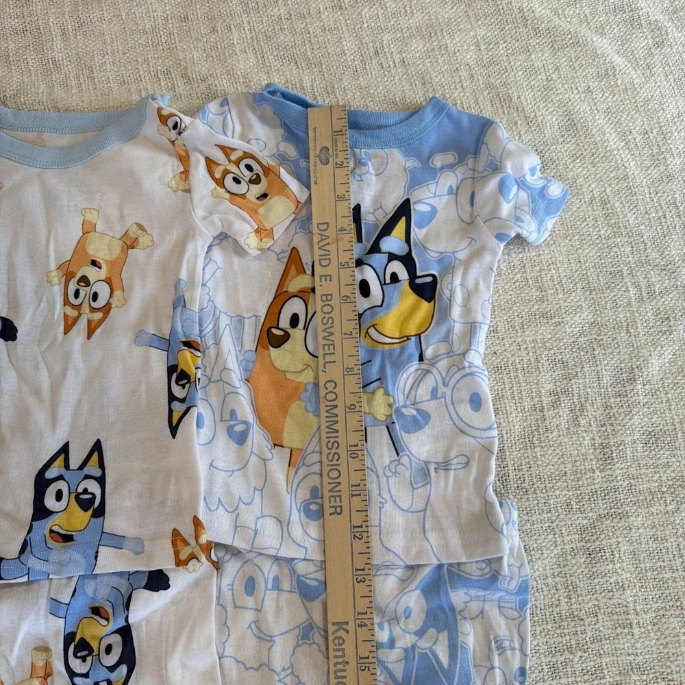 NWT Double Set Bluey Pajamas Size 18 Months